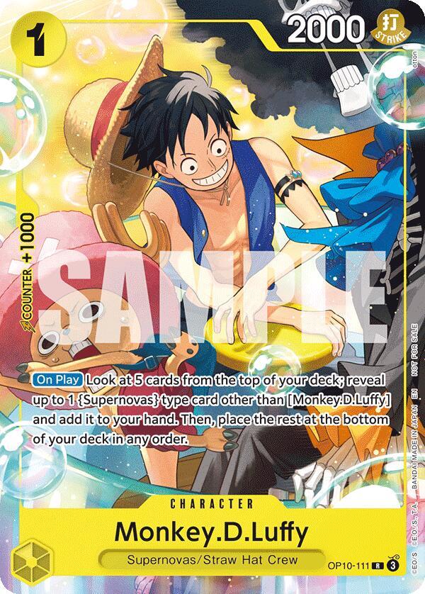 Monkey.D.Luffy (Welcome Pack 2026 Vol.1) (OP10-111) [One Piece Promotion Cards] | Jack's On Queen