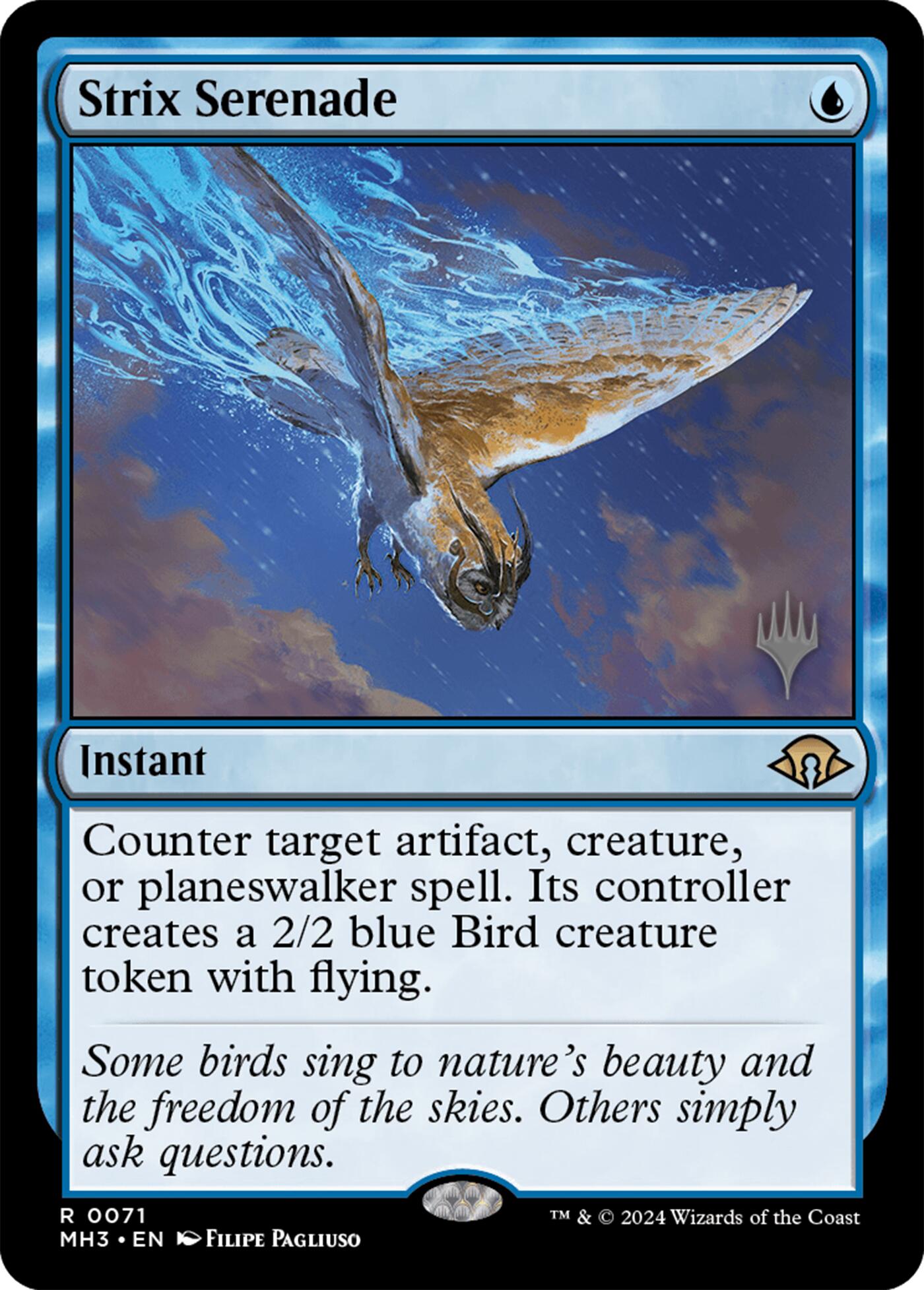 Strix Serenade [Modern Horizons 3 Promos] | Jack's On Queen