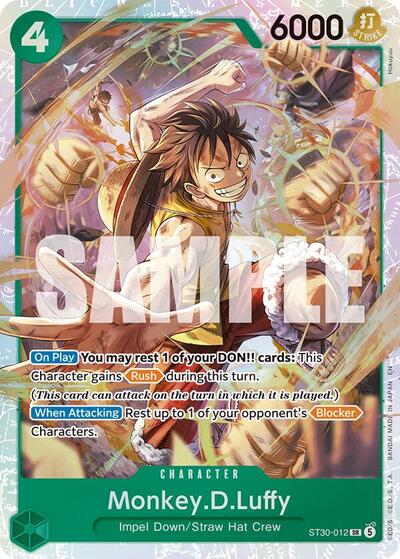 Monkey.D.Luffy (ST30-012) [Starter Deck EX: Luffy & Ace] | Jack's On Queen