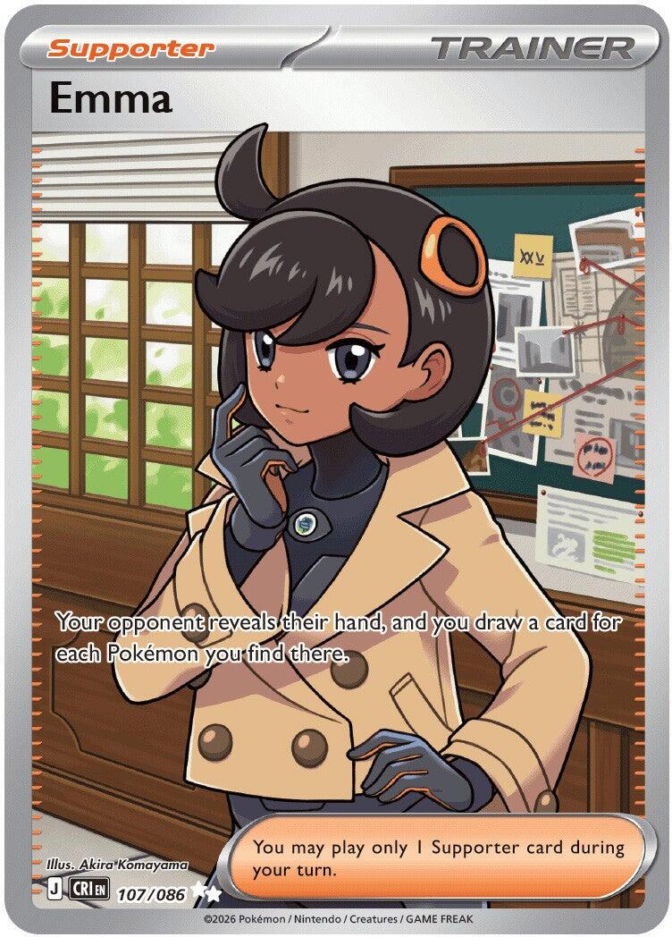 Emma (107/086) [Mega Evolution: Chaos Rising] | Jack's On Queen