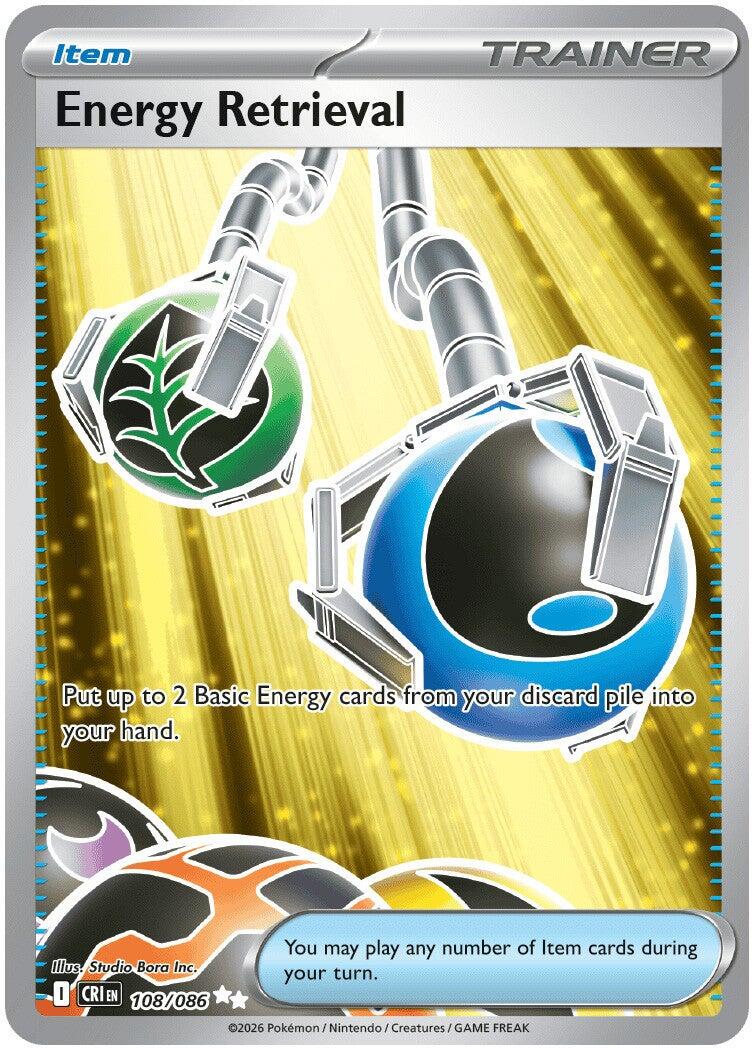 Energy Retrieval (108/086) [Mega Evolution: Chaos Rising] | Jack's On Queen
