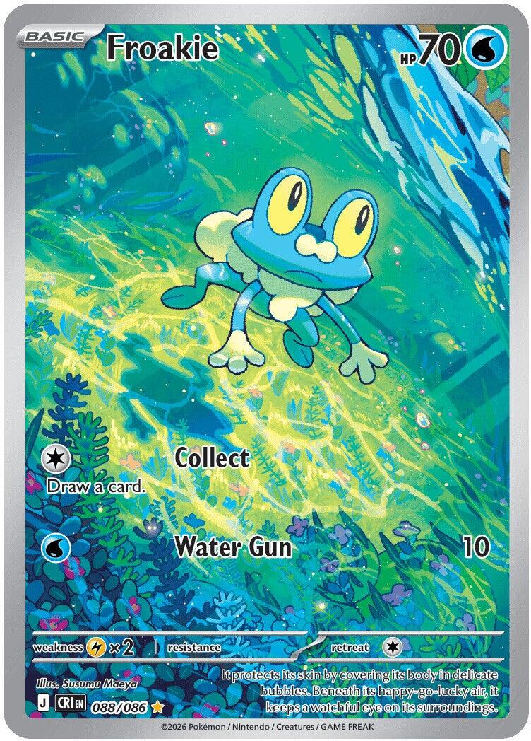 Froakie (088/086) [Mega Evolution: Chaos Rising] | Jack's On Queen
