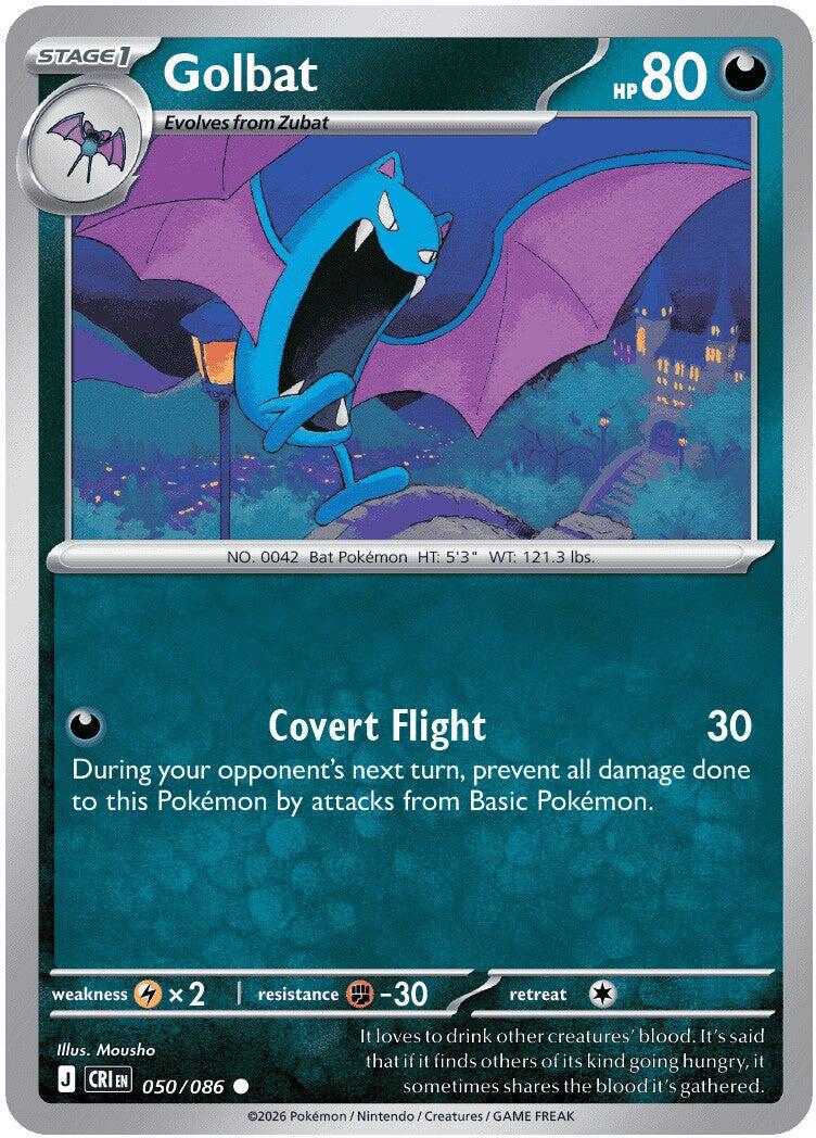 Golbat (050/086) [Mega Evolution: Chaos Rising] | Jack's On Queen