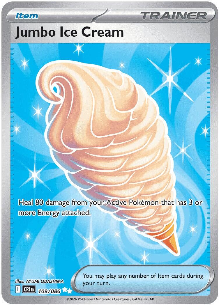 Jumbo Ice Cream (109/086) [Mega Evolution: Chaos Rising] | Jack's On Queen