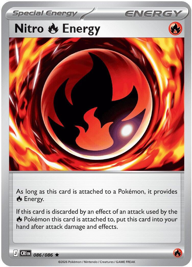 Nitro R Energy (086/086) [Mega Evolution: Chaos Rising] | Jack's On Queen