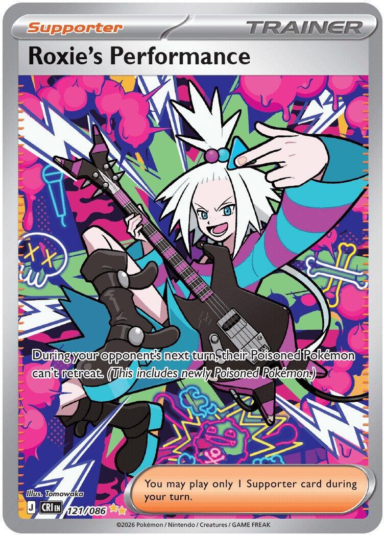 Roxie's Performance (121/086) [Mega Evolution: Chaos Rising] | Jack's On Queen