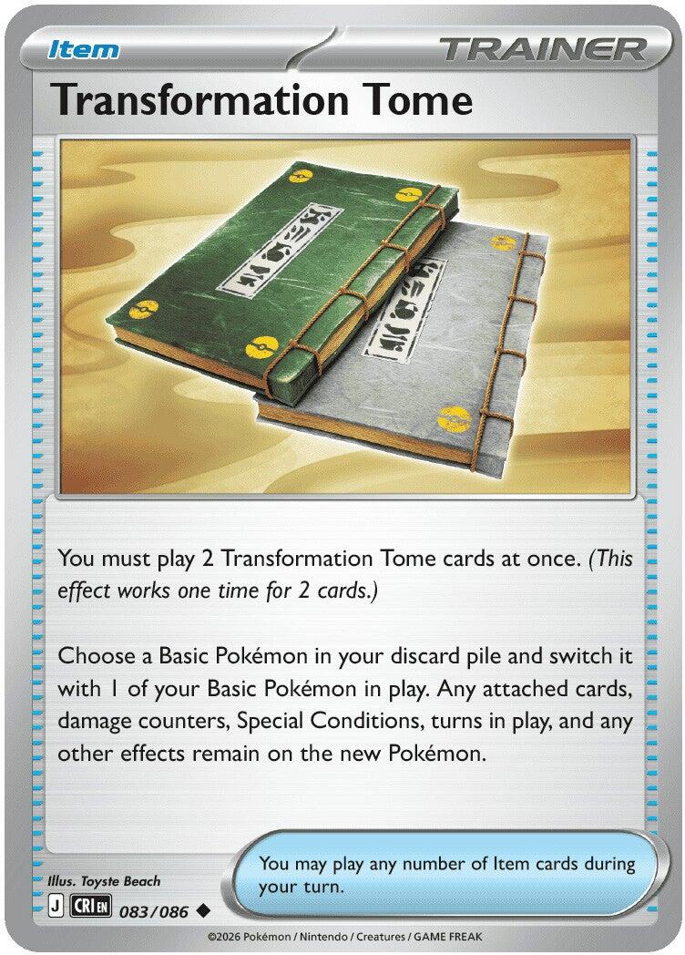 Transformation Tome (083/086) [Mega Evolution: Chaos Rising] | Jack's On Queen