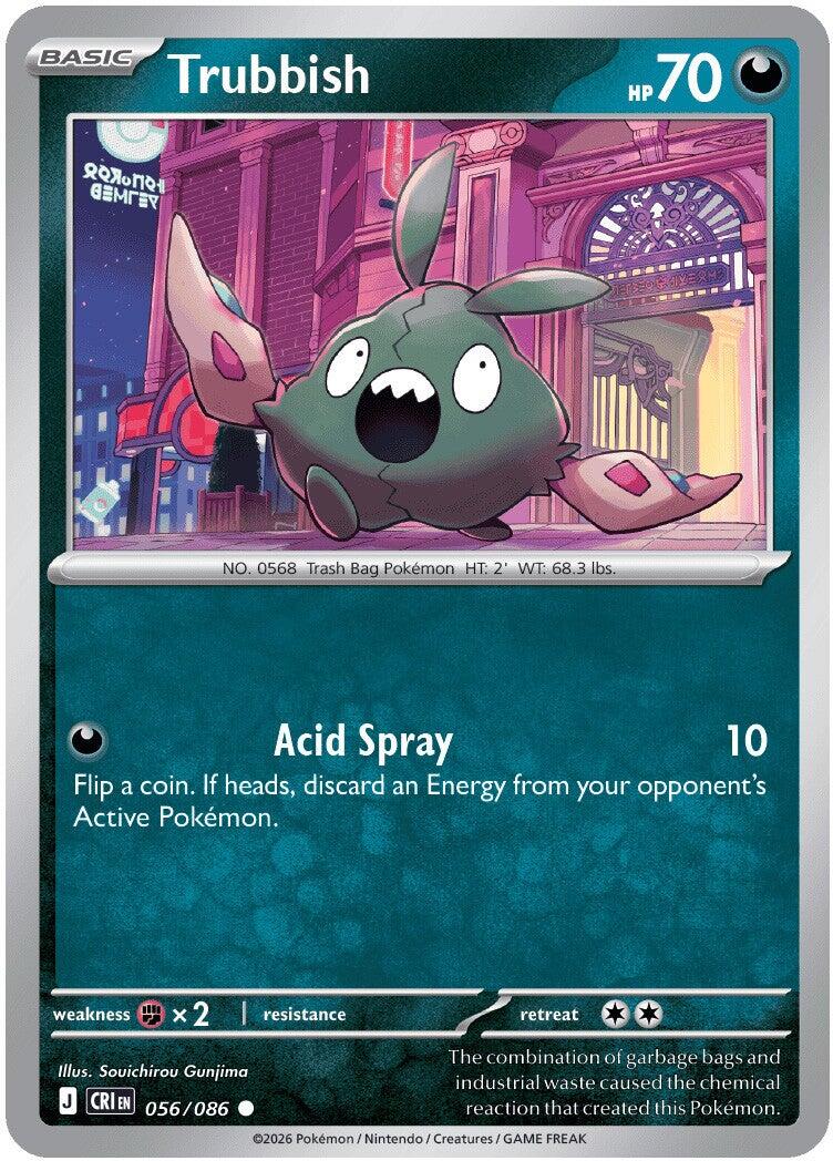 Trubbish (056/086) [Mega Evolution: Chaos Rising] | Jack's On Queen