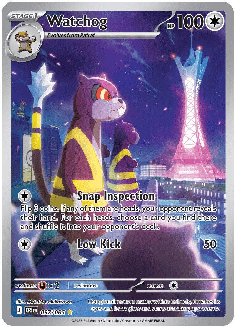 Watchog (097/086) [Mega Evolution: Chaos Rising] | Jack's On Queen