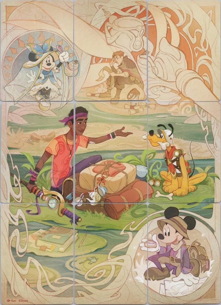 Wilds Unkown Puzzle Insert (Set of 9) [Wilds Unknown] | Jack's On Queen