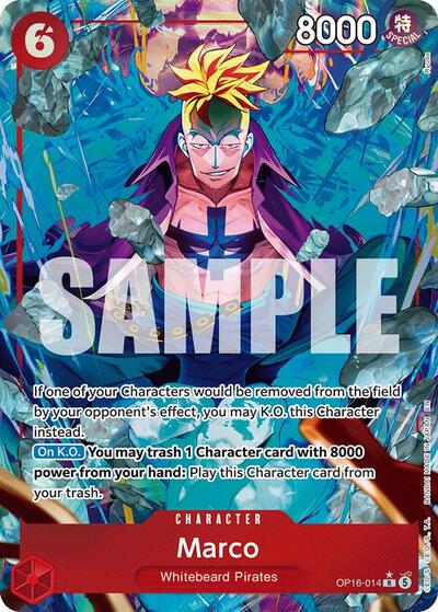 Marco (Alternate Art) (OP16-014) [The Time of Battle] | Jack's On Queen