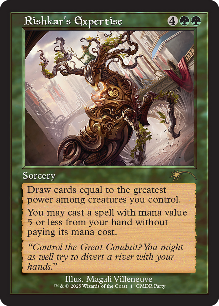 Rishkar's Expertise (Retro Frame) [Wizards Play Network 2025] | Jack's On Queen