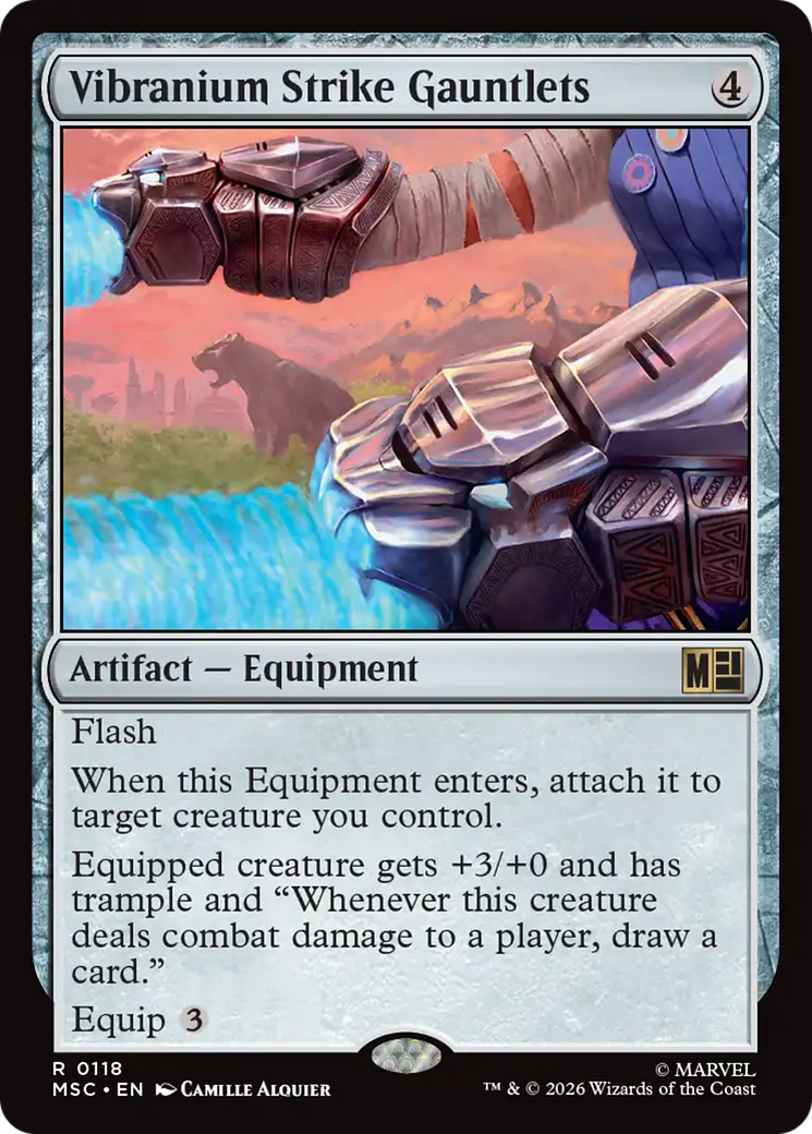 Vibranium Strike Gauntlets [Marvel Super Heroes Commander] | Jack's On Queen