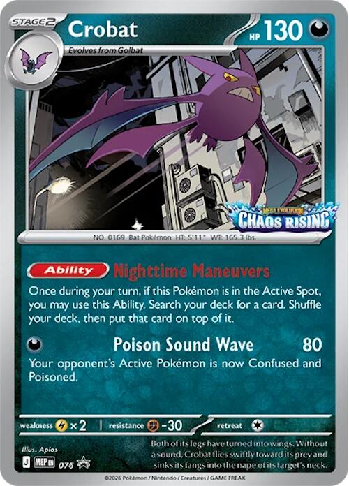 Crobat (076) [Mega Evolution Promo] | Jack's On Queen