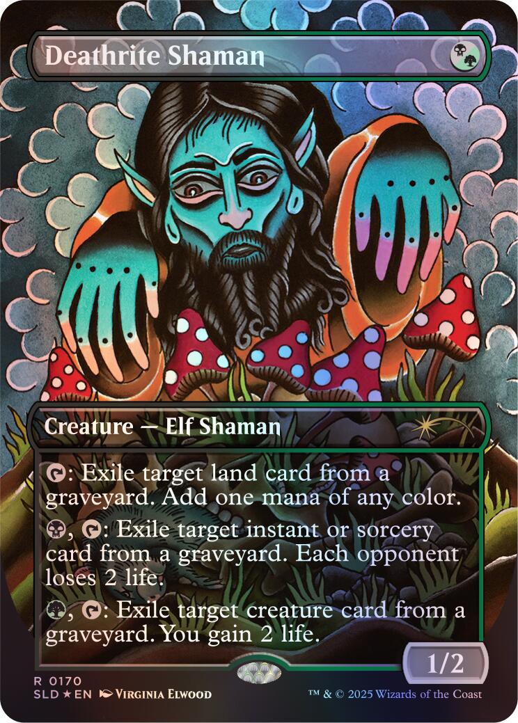 Deathrite Shaman (Rainbow Foil) [Secret Lair Drop Series] | Jack's On Queen
