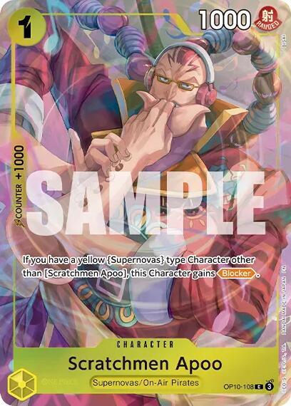 Scratchmen Apoo (Premium Card Collection -Best Selection Vol. 6-) (OP10-108) [One Piece Promotion Cards] | Jack's On Queen