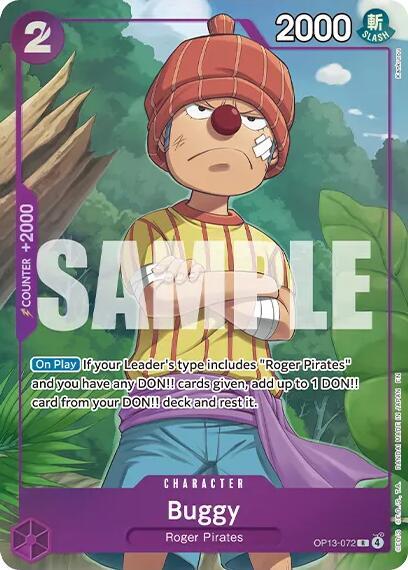 Buggy (Premium Card Collection -Best Selection Vol. 6-) (OP13-072) [One Piece Promotion Cards] | Jack's On Queen