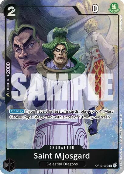 Saint Mjosgard (Premium Card Collection -Best Selection Vol. 6-) (OP13-092) [One Piece Promotion Cards] | Jack's On Queen
