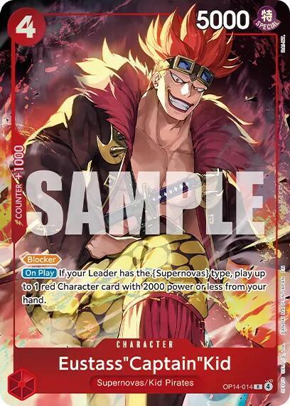 Eustass"Captain"Kid (Premium Card Collection -Best Selection Vol. 6-) (OP14-014) [One Piece Promotion Cards] | Jack's On Queen
