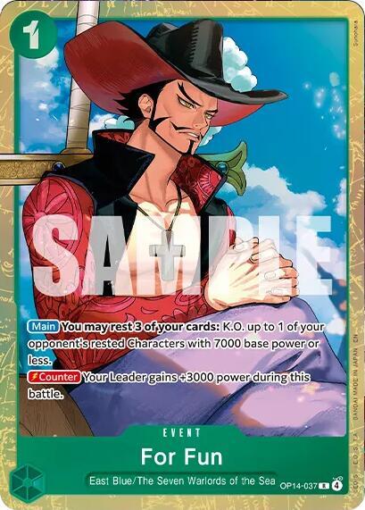 For Fun (Premium Card Collection -Best Selection Vol. 6-) (OP14-037) [One Piece Promotion Cards] | Jack's On Queen