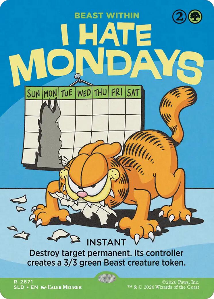 I Hate Mondays - Beast Within [Secret Lair Drop Series] | Jack's On Queen