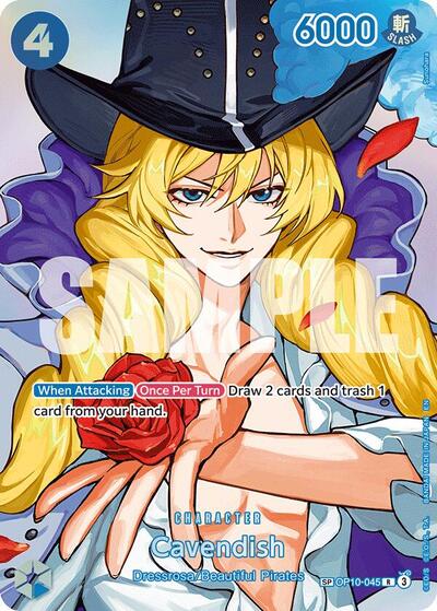 Cavendish (SP) (OP10-045) [The Time of Battle] | Jack's On Queen