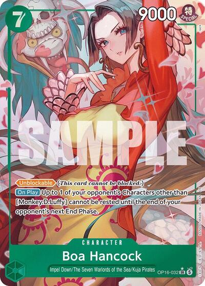 Boa Hancock (Alternate Art) (OP16-032) [The Time of Battle] | Jack's On Queen