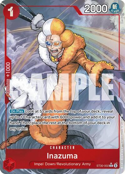 Inazuma (Full Art) (ST30-002) [Starter Deck EX: Luffy & Ace] | Jack's On Queen