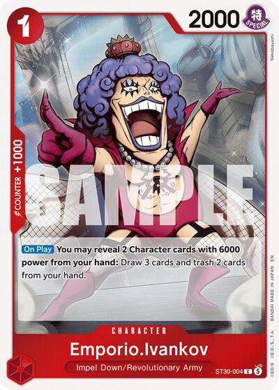 Emporio.Ivankov (ST30-004) [Starter Deck EX: Luffy & Ace] | Jack's On Queen