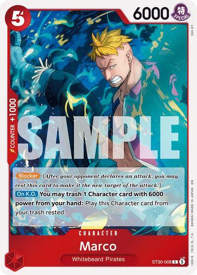 Marco (ST30-008) [Starter Deck EX: Luffy & Ace] | Jack's On Queen