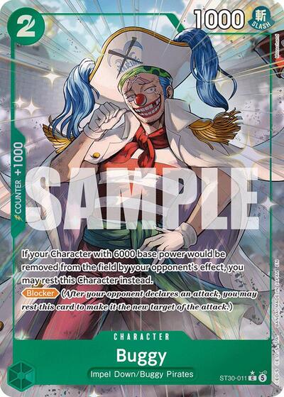Buggy (Full Art) (ST30-011) [Starter Deck EX: Luffy & Ace] | Jack's On Queen