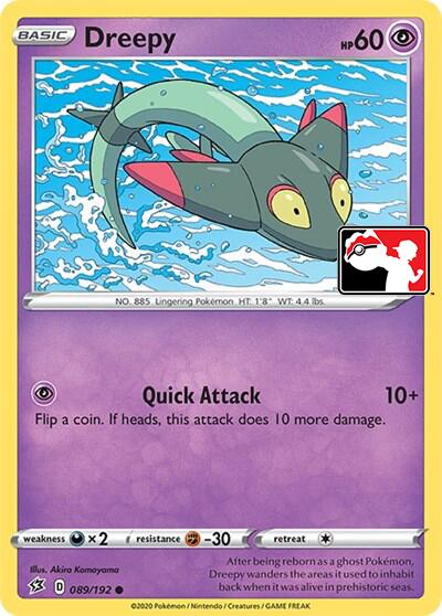 Dreepy (089/192) (Library Exclusive) [Sword & Shield: Rebel Clash] | Jack's On Queen