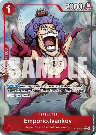 Emporio.Ivankov (Full Art) (ST30-004) [Starter Deck EX: Luffy & Ace] | Jack's On Queen