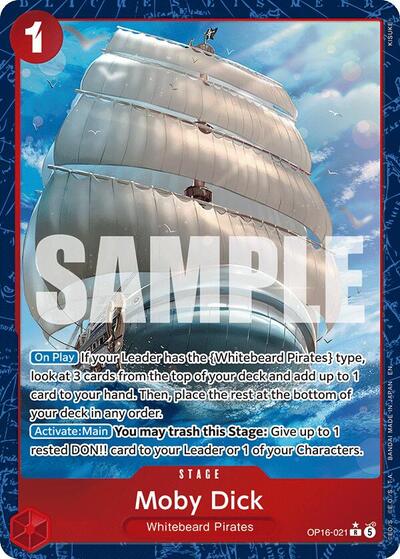 Moby Dick (Alternate Art) (OP16-021) [The Time of Battle] | Jack's On Queen