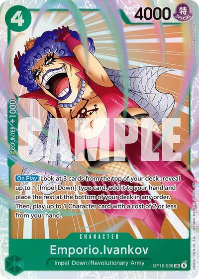Emporio.Ivankov (026) (OP16-026) [The Time of Battle] | Jack's On Queen