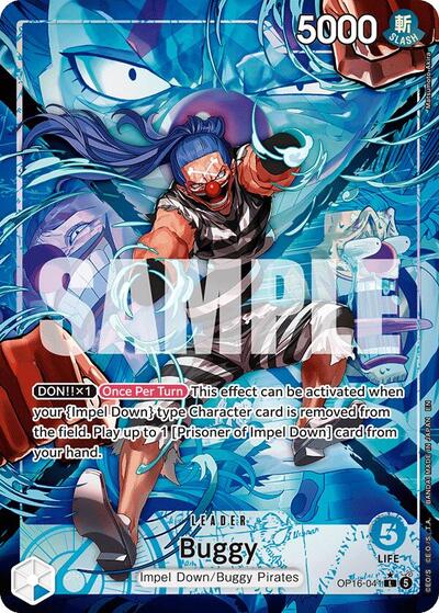 Buggy (041) (Alternate Art) (OP16-041) [The Time of Battle] | Jack's On Queen