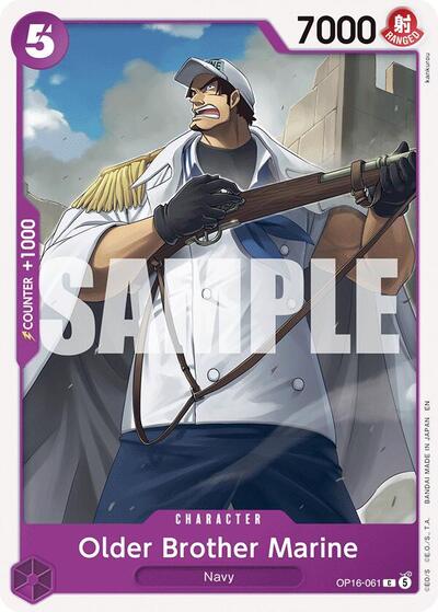Older Brother Marine (OP16-061) [The Time of Battle] | Jack's On Queen