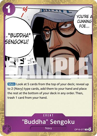 "Buddha" Sengoku (OP16-077) [The Time of Battle] | Jack's On Queen