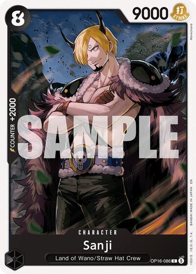 Sanji (OP16-086) [The Time of Battle] | Jack's On Queen