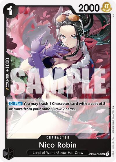 Nico Robin (OP16-092) [The Time of Battle] | Jack's On Queen