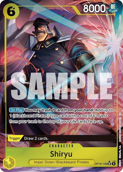 Shiryu (Full Art) (OP16-108) [The Time of Battle] | Jack's On Queen