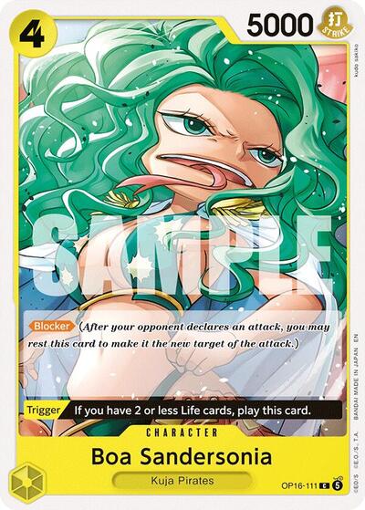 Boa Sandersonia (OP16-111) [The Time of Battle] | Jack's On Queen