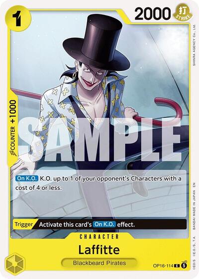 Laffitte (OP16-114) [The Time of Battle] | Jack's On Queen