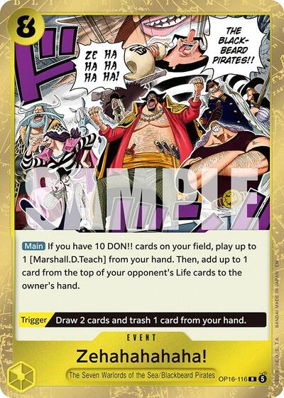 Zehahahahaha! (OP16-116) [The Time of Battle] | Jack's On Queen