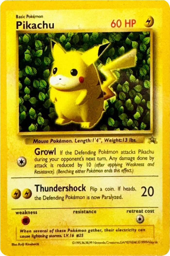 Pikachu (Corocoro Grey Star) [Player Placement Trainer Promos] | Jack's On Queen