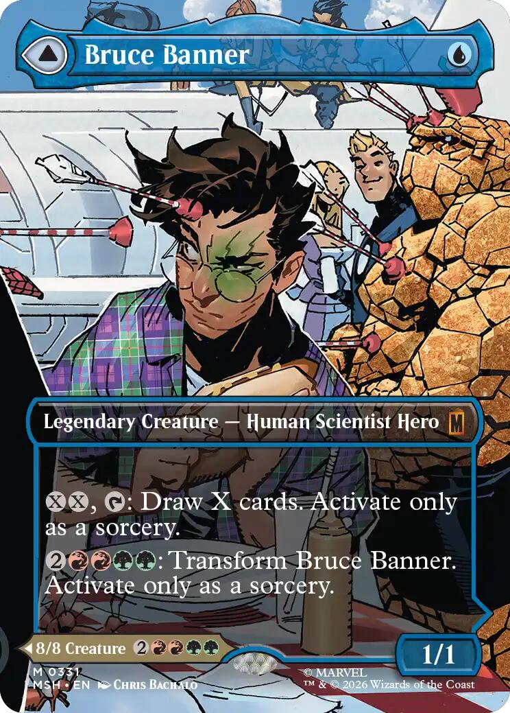 Bruce Banner (Borderless) (0331) [Marvel Super Heroes] | Jack's On Queen