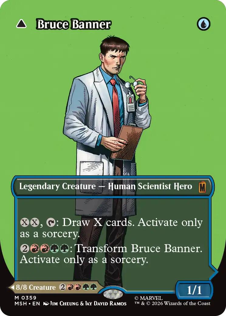 Bruce Banner (Borderless) (0359) [Marvel Super Heroes] | Jack's On Queen