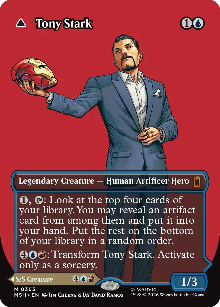 Tony Stark (Borderless) (0363) [Marvel Super Heroes] | Jack's On Queen