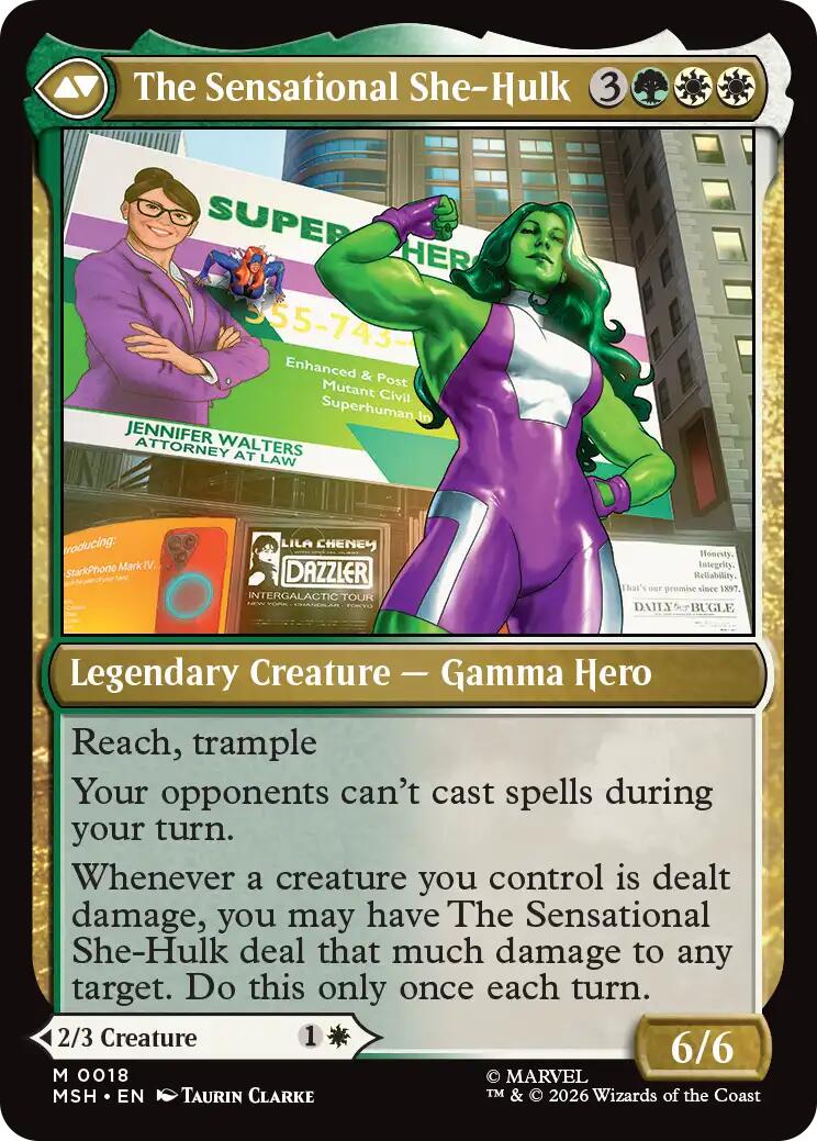 Jennifer Walters // The Sensational She-Hulk [Marvel Super Heroes] | Jack's On Queen