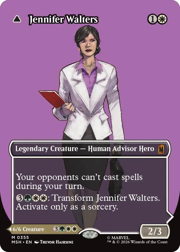 Jennifer Walters // The Sensational She-Hulk (Borderless) (0355) [Marvel Super Heroes] | Jack's On Queen